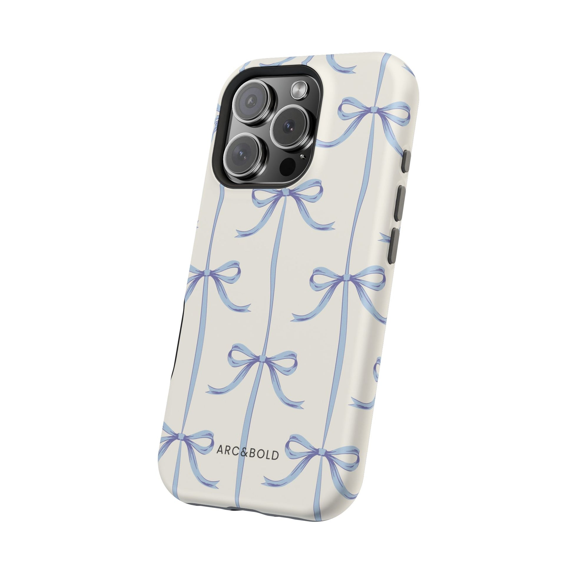 Blue Bow - Magnetic Tough Case - Arc & Bold