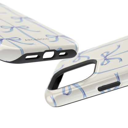Blue Bow - Magnetic Tough Case - Arc & Bold