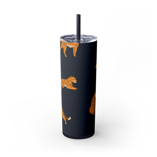 Cheetah Skinny Tumbler - Arc & Bold