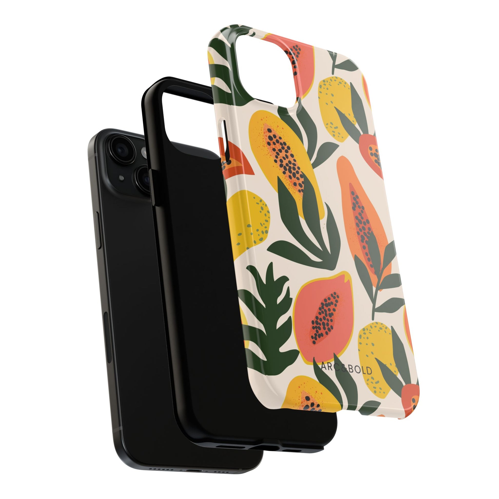 Papaya - Tough Phone Case - Arc & Bold