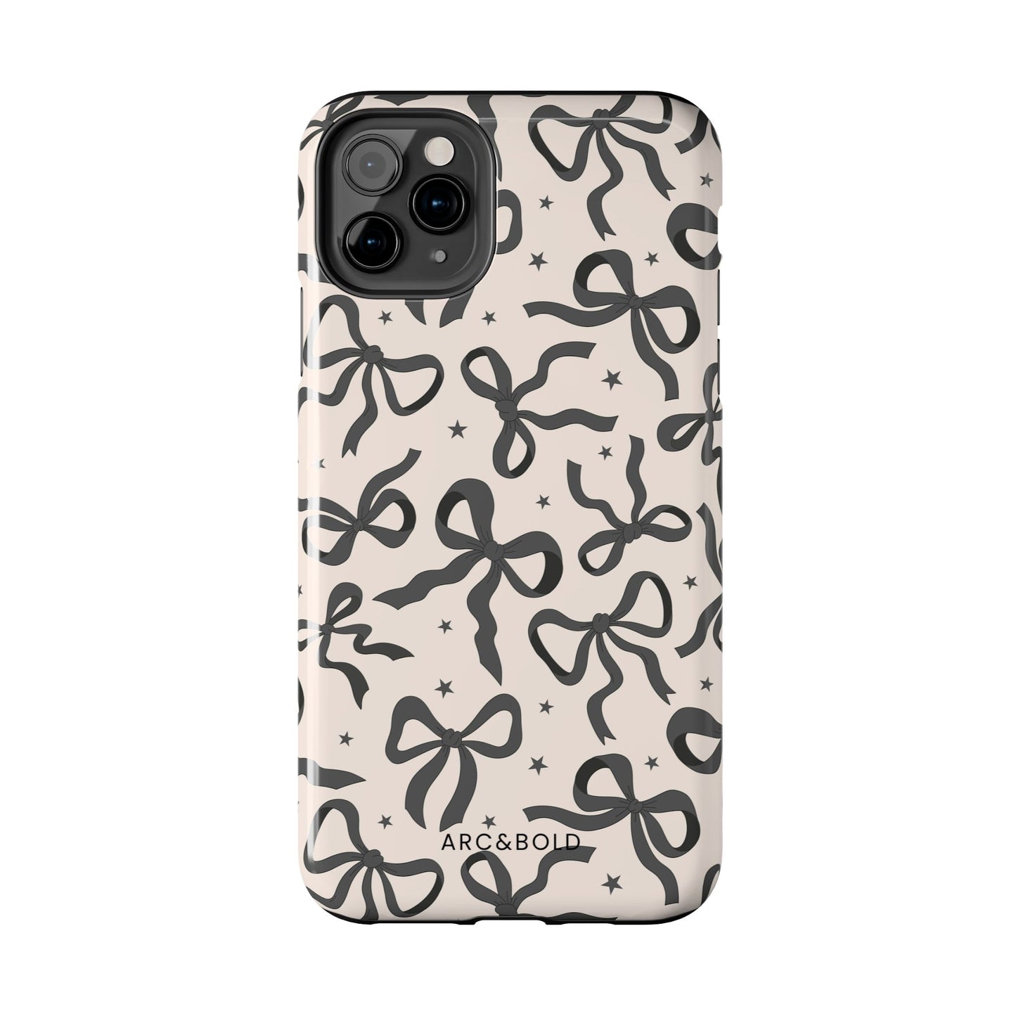 Noir Bows - Tough Phone Case