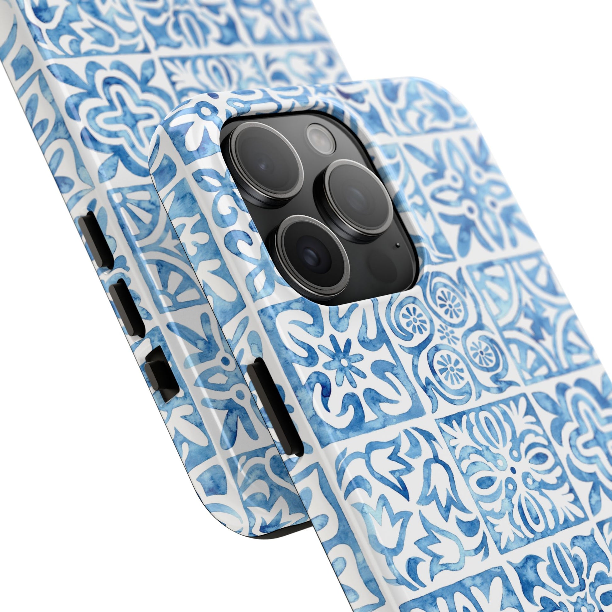 Blue Mosaic - Tough Phone Case - Arc & Bold