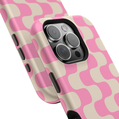 Pink Waves - Magnetic Phone Case - Arc & Bold