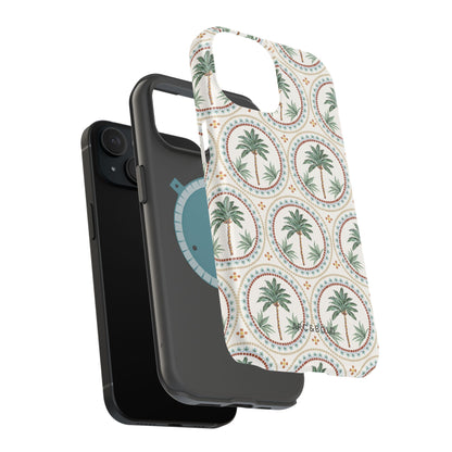 Tropical Tile Palm - Magnetic Tough Case - Arc & Bold