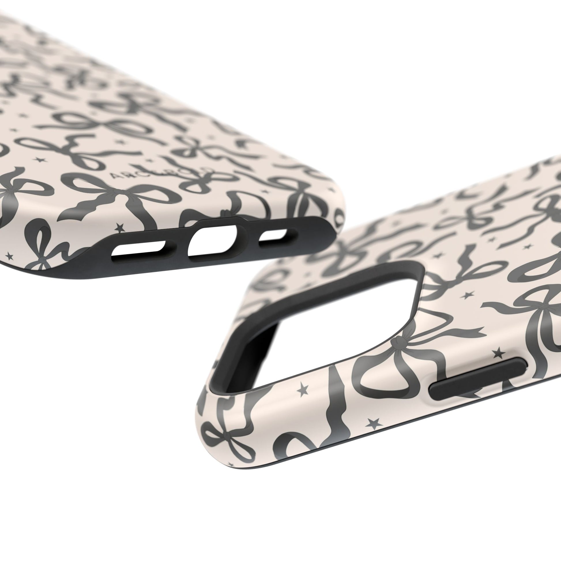 Noir Bows - Magnetic Tough Case - Arc & Bold