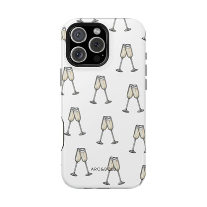 Champagne Toast -Magnetic Tough Case - Arc & Bold