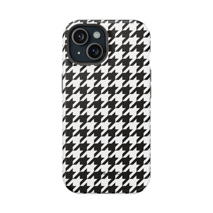 Houndstooth - Magnetic Phone Case - Arc & Bold