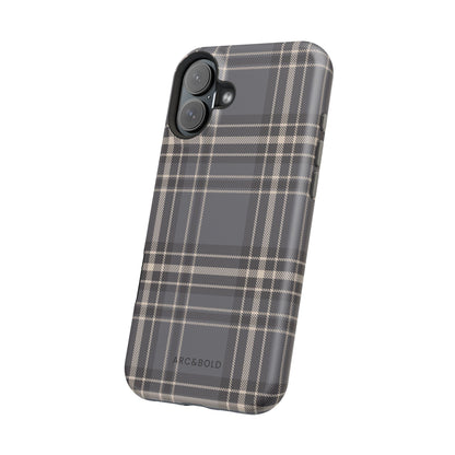 Monochrome Tartan - Magnetic Tough Case - Arc & Bold