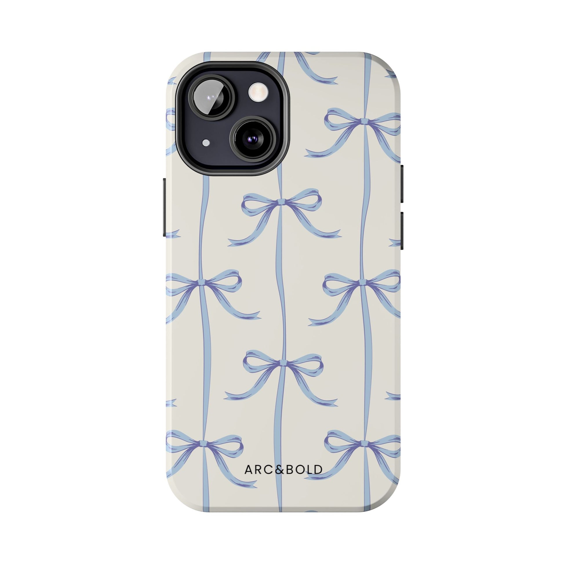 Blue Bow - Tough Phone Case - Arc & Bold