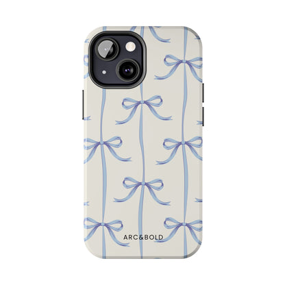 Blue Bow - Tough Phone Case - Arc & Bold