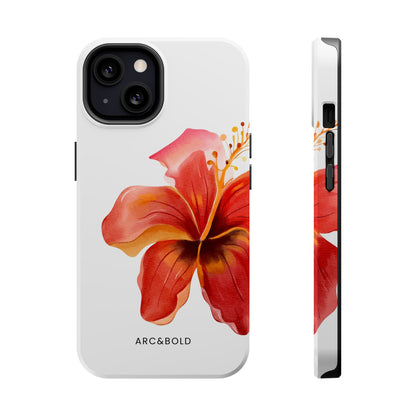Hibiscus - Magnetic Tough Case - Arc & Bold