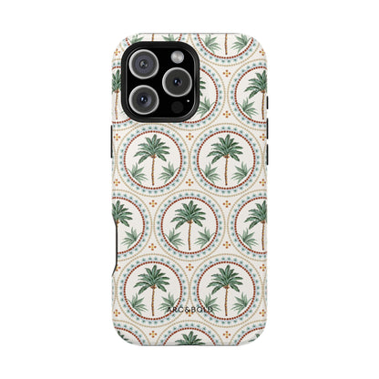 Tropical Tile Palm - Magnetic Tough Case - Arc & Bold