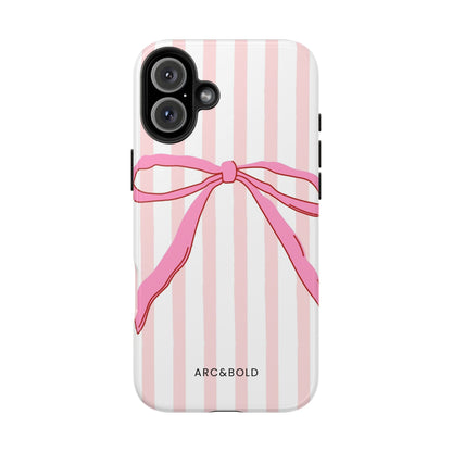 Pink Bow - Tough Phone Case - Arc & Bold