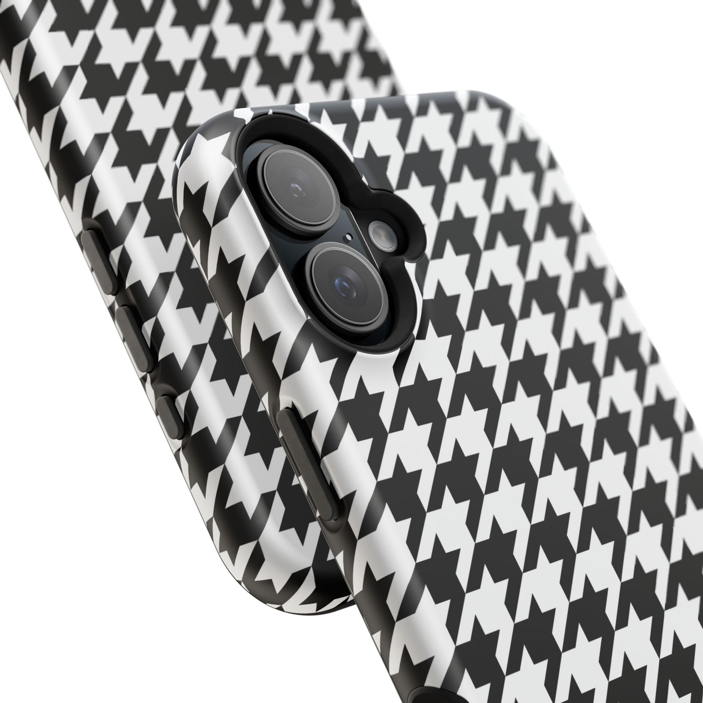 Houndstooth - Magnetic Phone Case - Arc & Bold