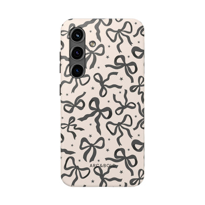 Noir Bows - Tough Phone Case