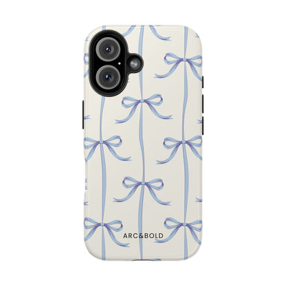 Blue Bow - Tough Phone Case - Arc & Bold