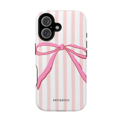 Pink Bow - Magnetic Phone Case - Arc & Bold