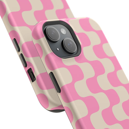 Pink Waves - Magnetic Phone Case - Arc & Bold