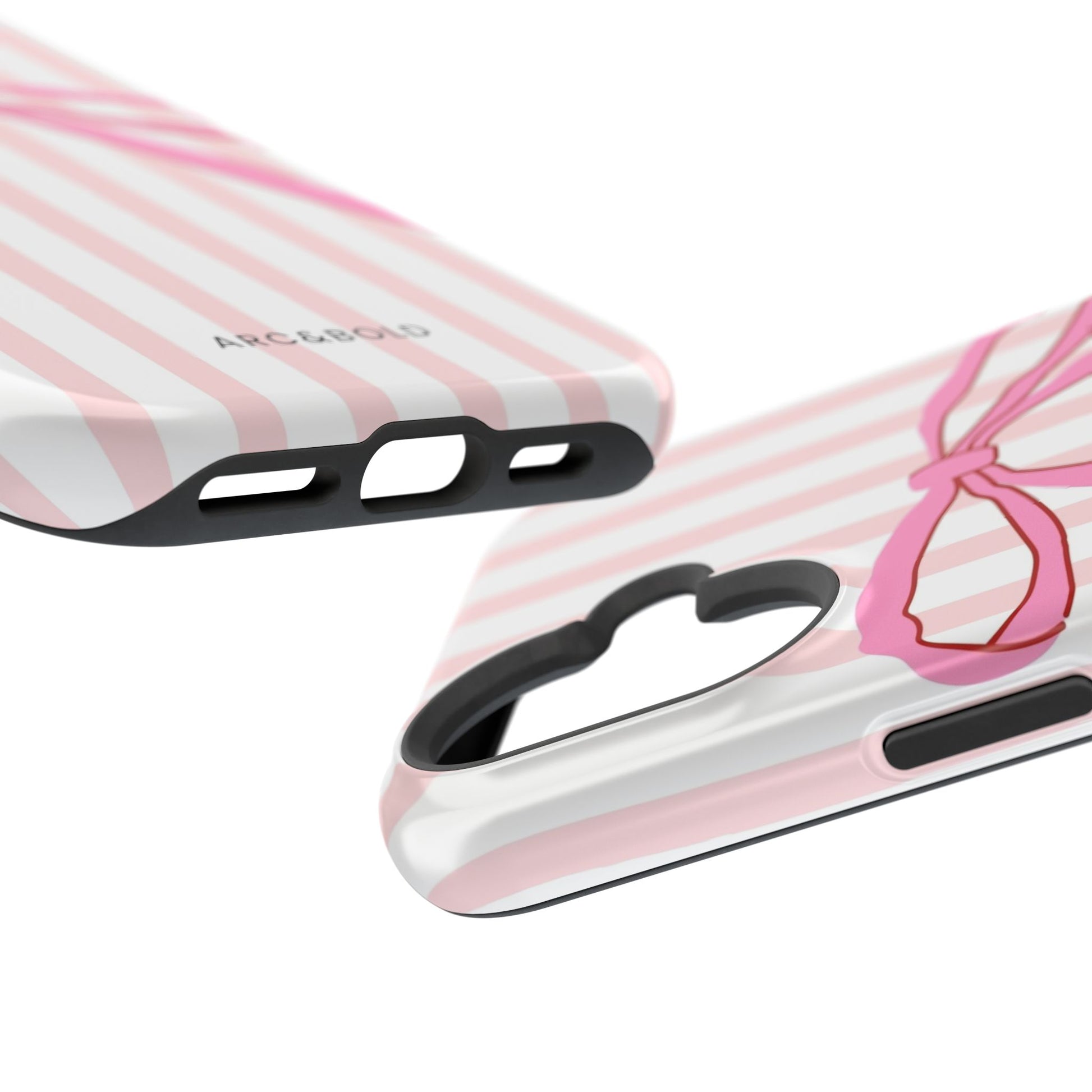 Pink Bow - Magnetic Phone Case - Arc & Bold