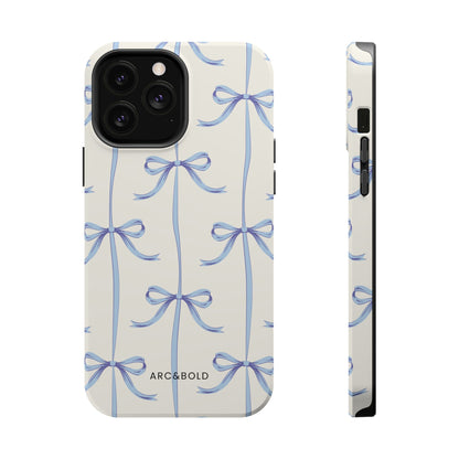 Blue Bow - Magnetic Tough Case - Arc & Bold