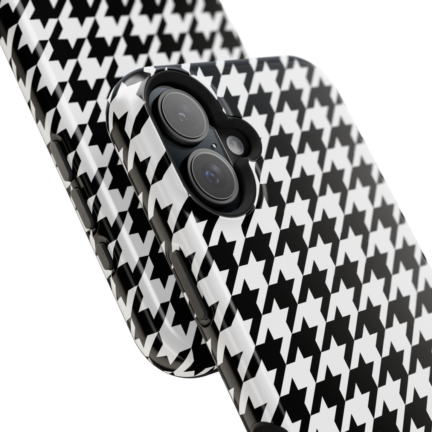 Houndstooth - Magnetic Phone Case - Arc & Bold