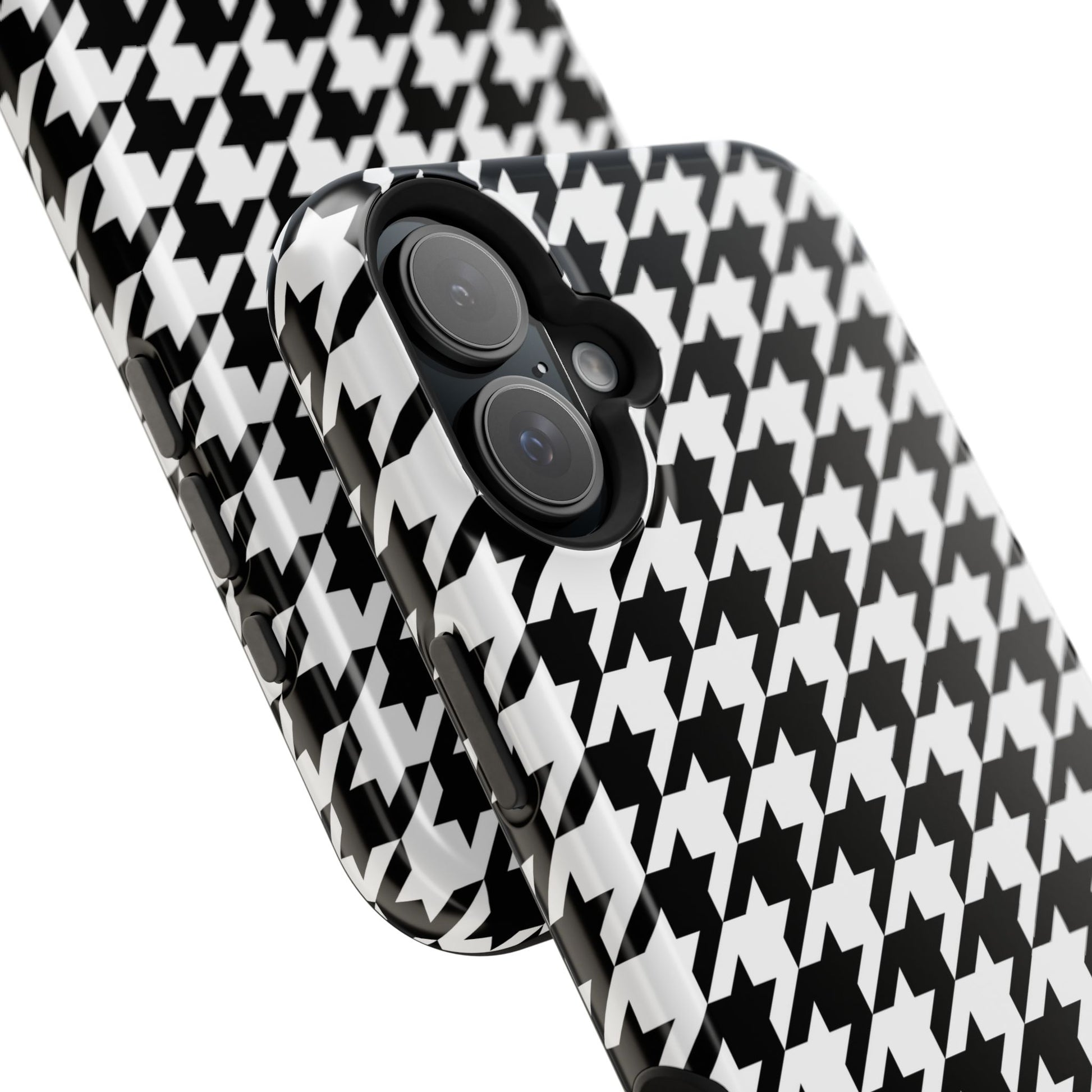 Houndstooth - Magnetic Phone Case - Arc & Bold