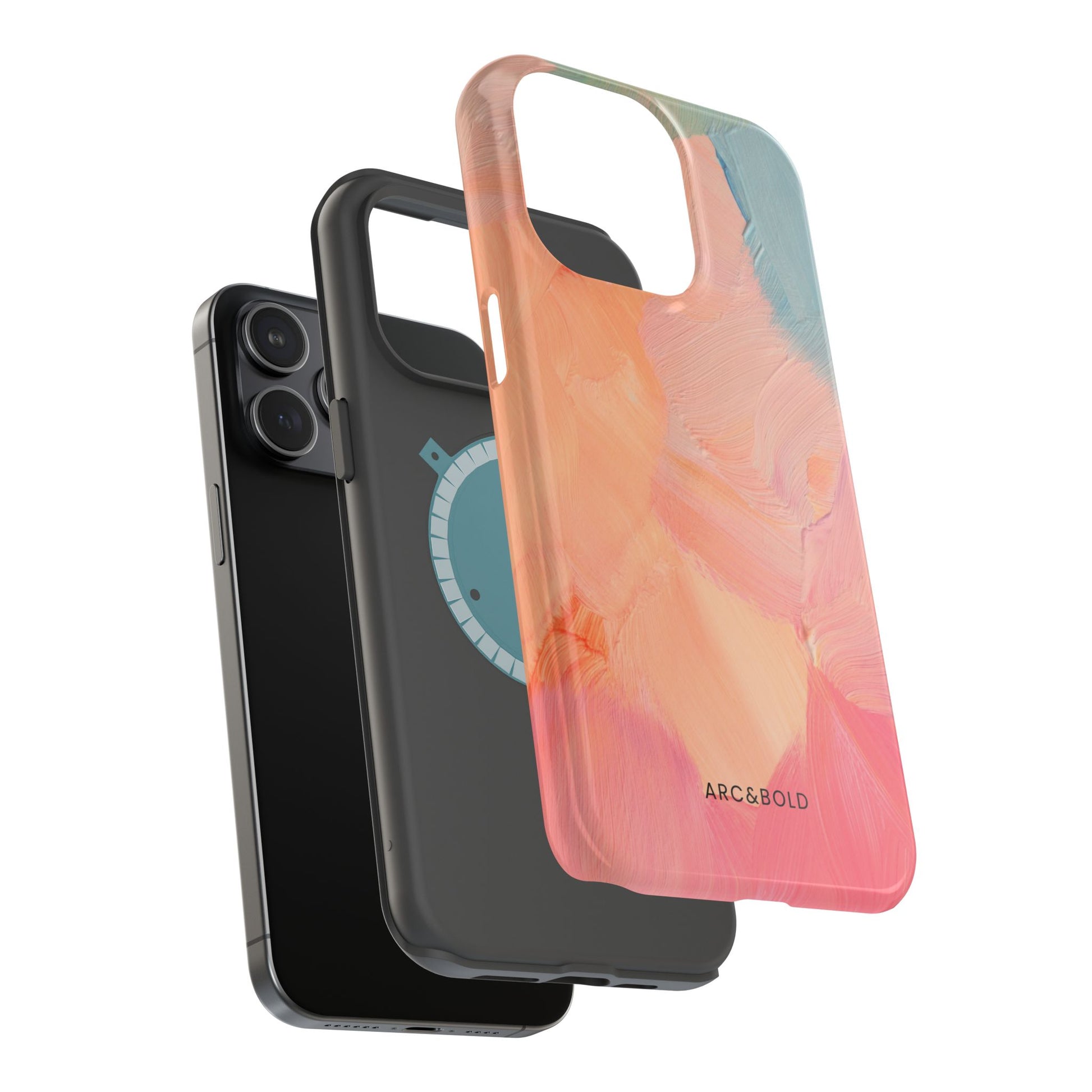 Vibrant Pastel - Magnetic Phone Case - Arc & Bold
