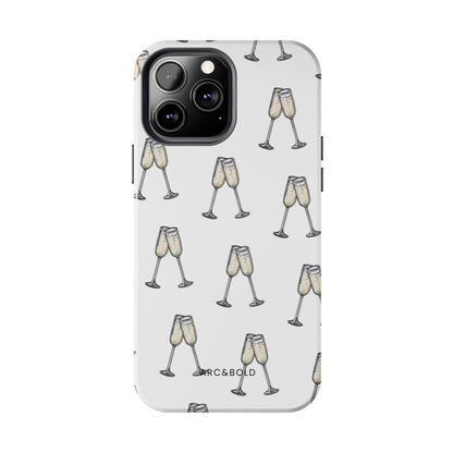 Champagne Toast - Tough Phone Case - Arc & Bold