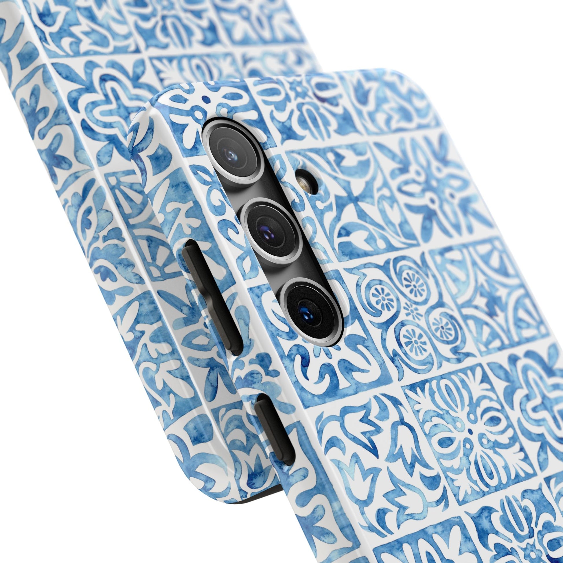 Blue Mosaic - Tough Phone Case - Arc & Bold