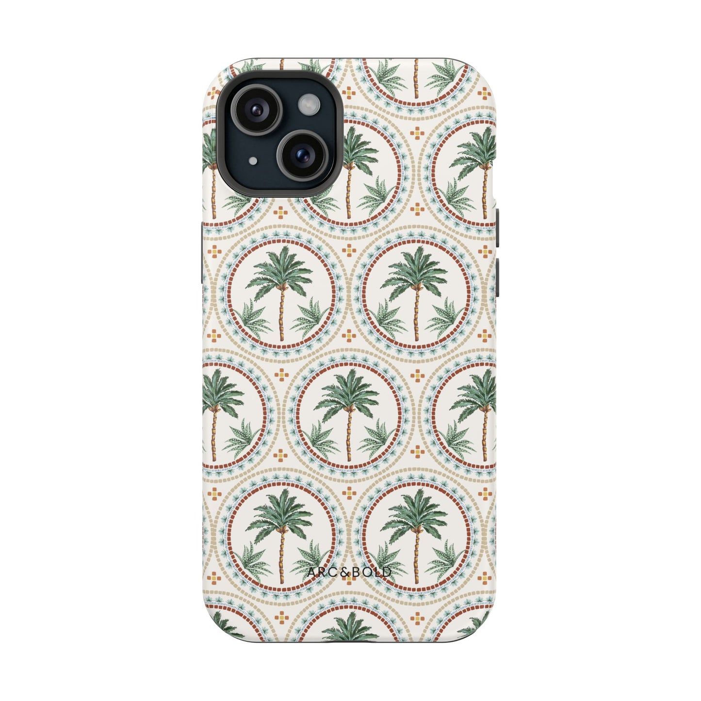Tropical Tile Palm - Magnetic Tough Case - Arc & Bold