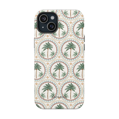 Tropical Tile Palm - Magnetic Tough Case - Arc & Bold