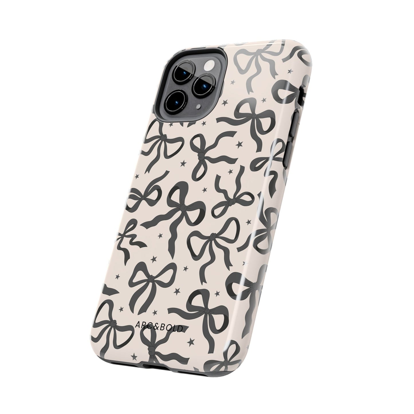 Noir Bows - Tough Phone Case