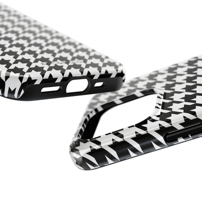 Houndstooth - Tough Phone Case - Arc & Bold