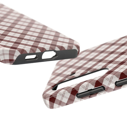 Maroon - Tough Phone Case - Arc & Bold