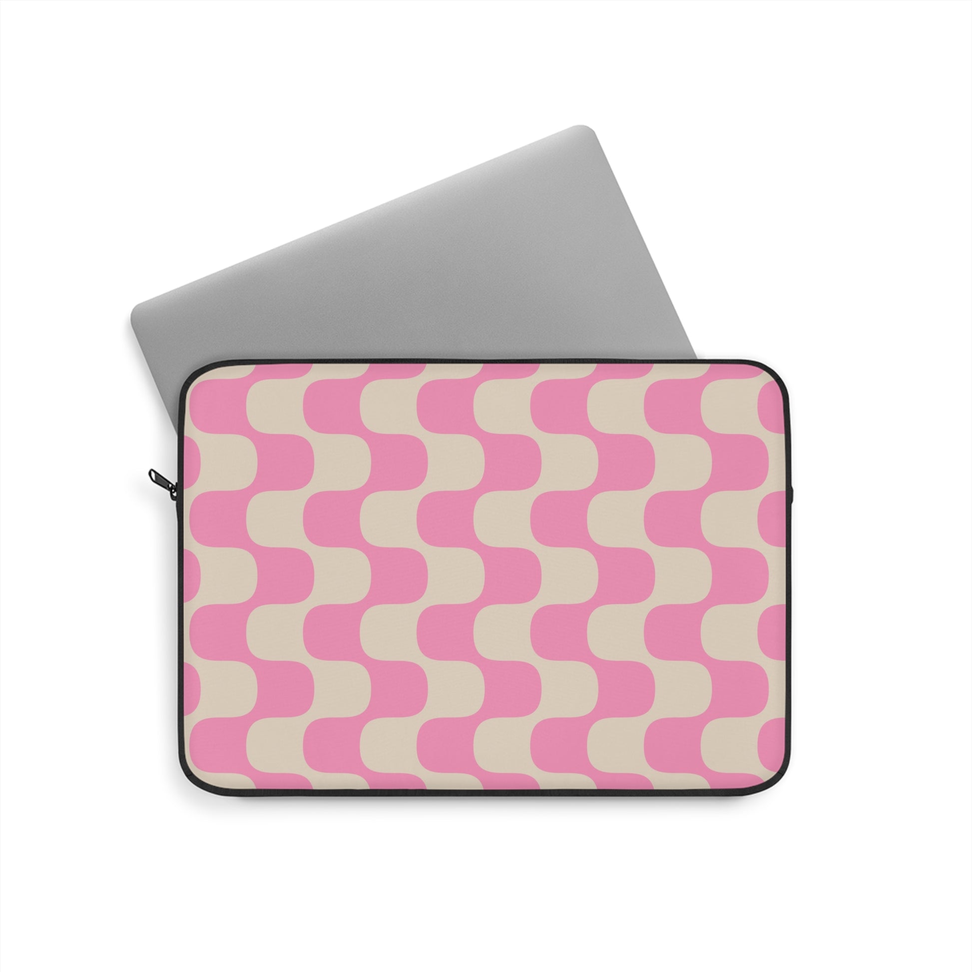 Pink Waves - Laptop Sleeve - Arc & Bold