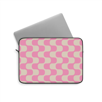 Pink Waves - Laptop Sleeve - Arc & Bold