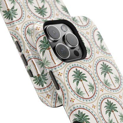 Tropical Tile Palm - Magnetic Tough Case - Arc & Bold