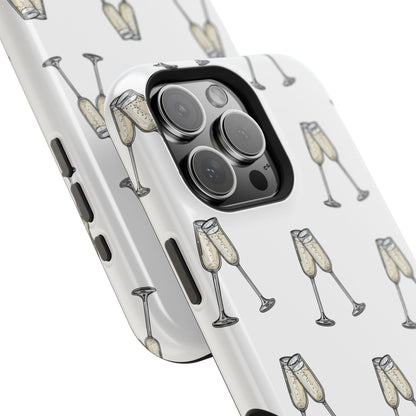 Champagne Toast -Magnetic Tough Case - Arc & Bold