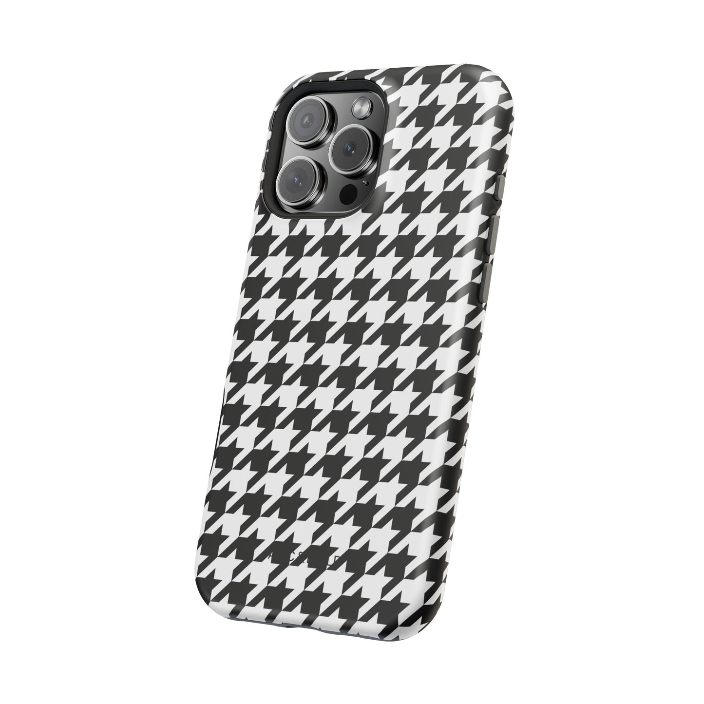 Houndstooth - Magnetic Phone Case - Arc & Bold