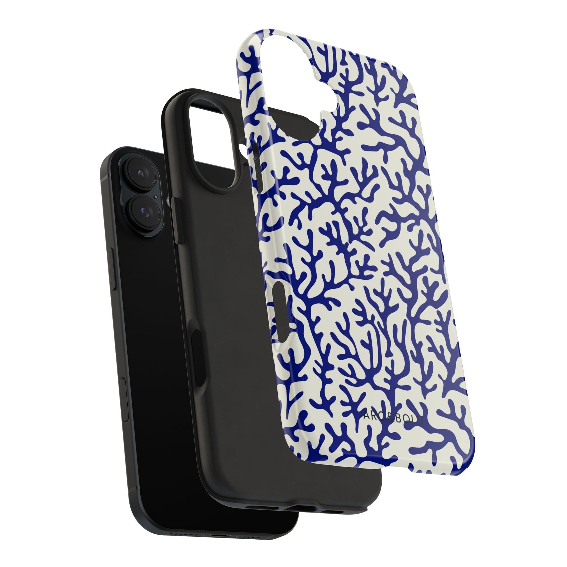 Coral - Tough Phone Case - Arc & Bold