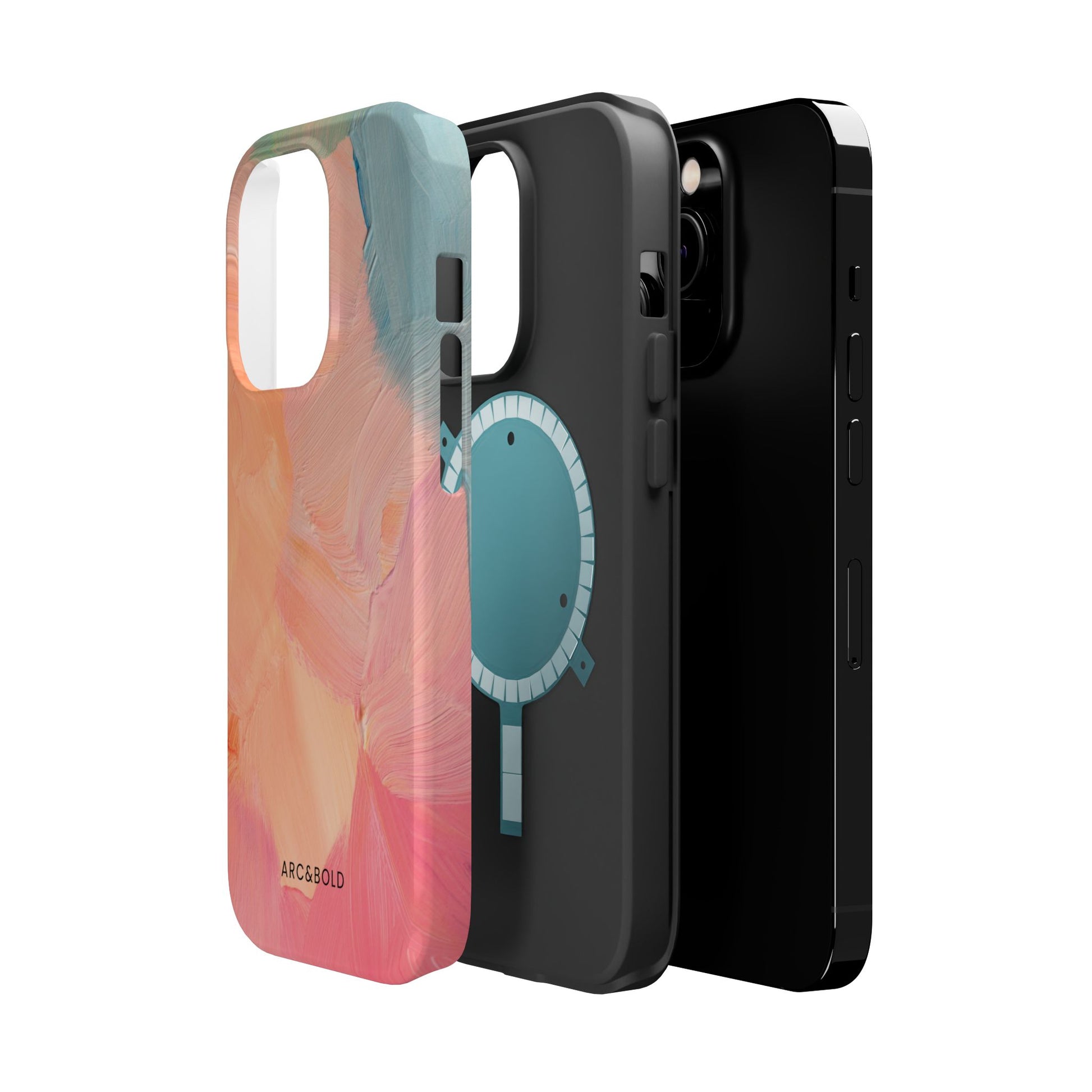 Vibrant Pastel - Magnetic Phone Case - Arc & Bold