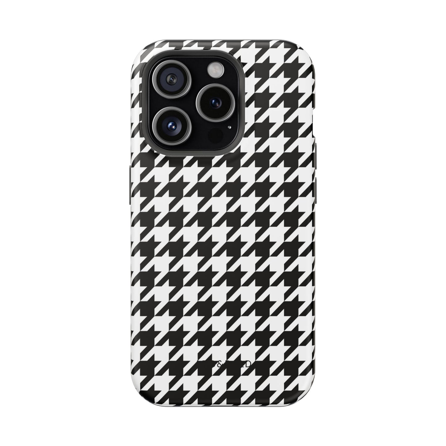 Houndstooth - Magnetic Phone Case - Arc & Bold