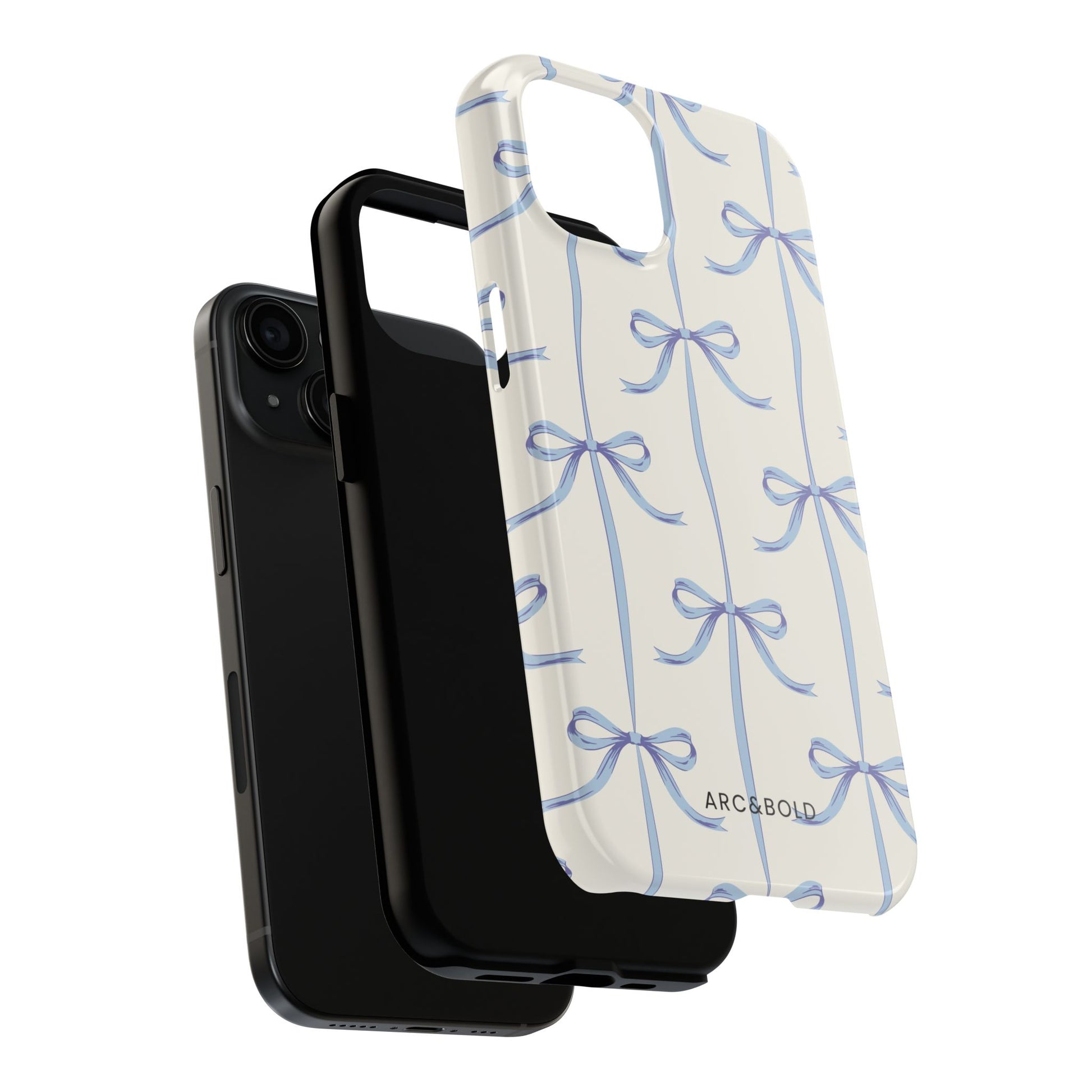 Blue Bow - Tough Phone Case - Arc & Bold