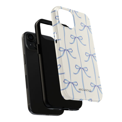 Blue Bow - Tough Phone Case - Arc & Bold