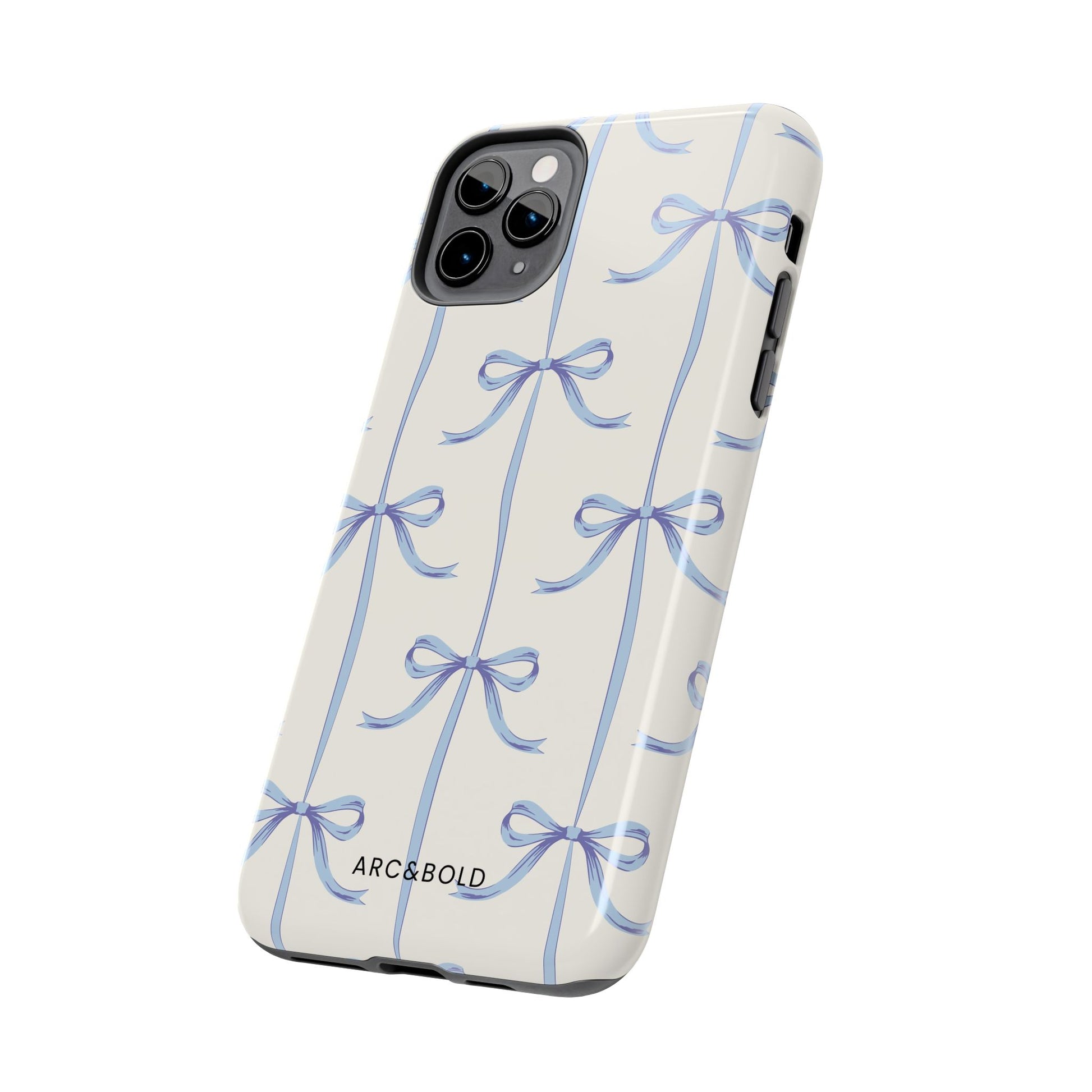 Blue Bow - Tough Phone Case - Arc & Bold