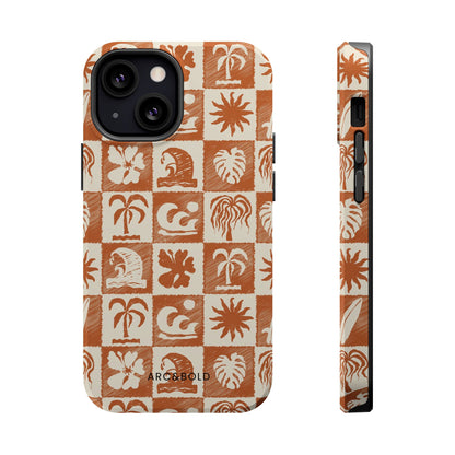 Vintage Tropics - Magnetic Tough Case - Arc & Bold