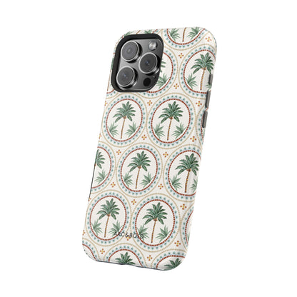 Tropical Tile Palm - Magnetic Tough Case - Arc & Bold