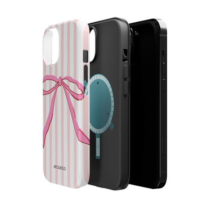 Pink Bow - Magnetic Phone Case - Arc & Bold