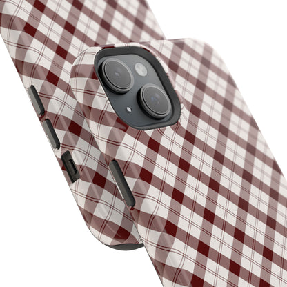 Maroon - Magnetic Tough Case - Arc & Bold