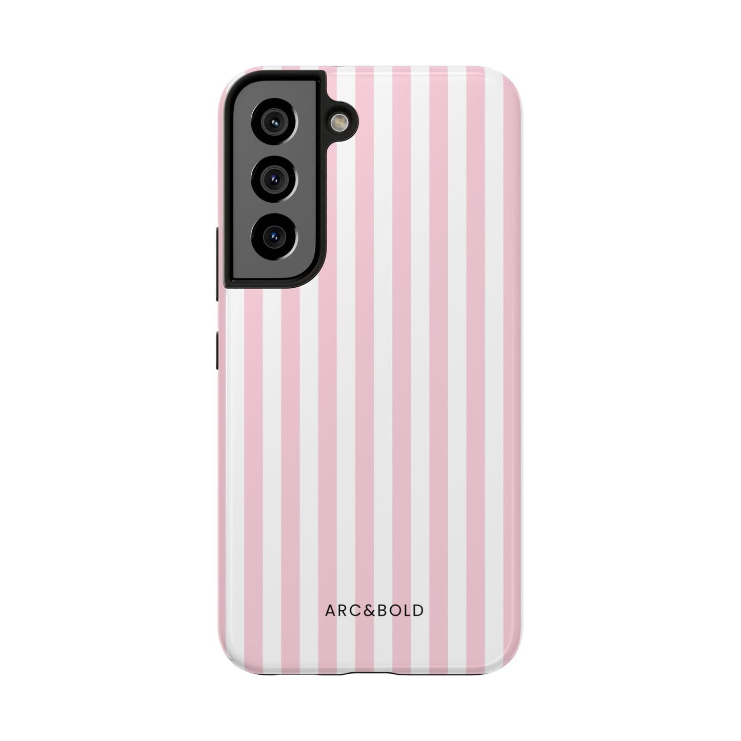 Pink Striped - Tough Phone Case - Arc & Bold